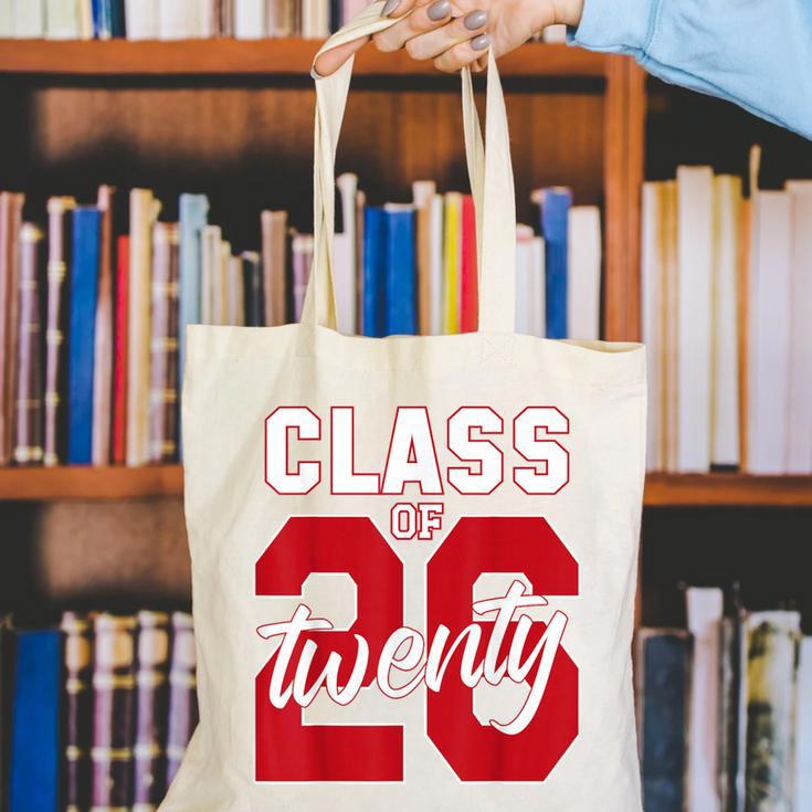 2 Sided Class Of 2026 Senior 2026 Graduation Canvas Tote Bag