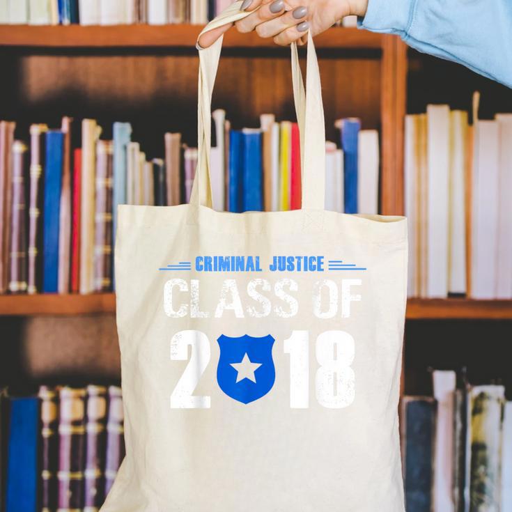 2018 Criminal Justice Graduation Shirt Criminal Justice Canvas Tote Bag