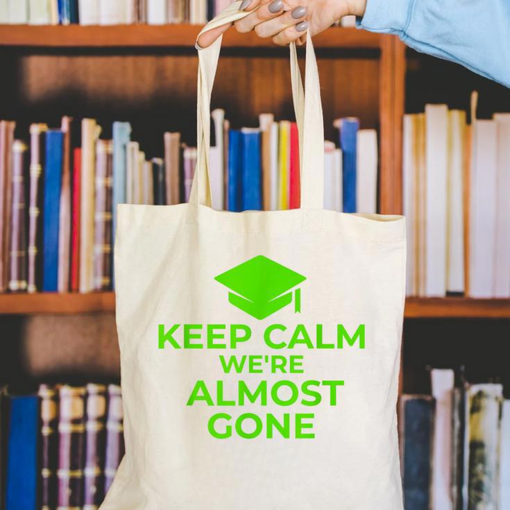 2018 Graduation Red Green High School Color Canvas Tote Bag
