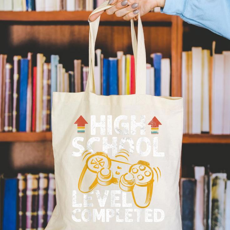 2019 High School Graduation Gamer Graduation Canvas Tote Bag