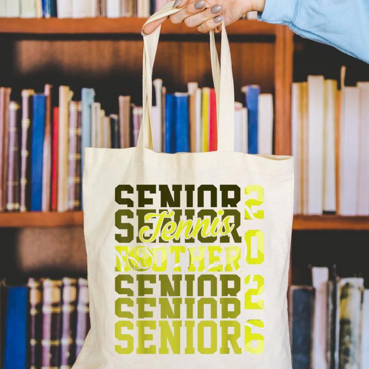 2026 Tennis Senior Brother Graduation Matching Family Canvas Tote Bag