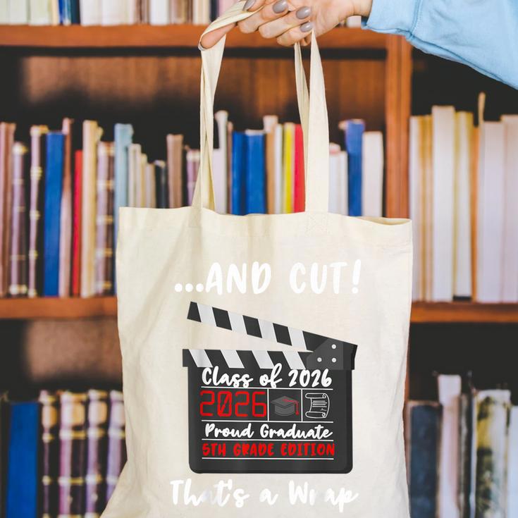 5th Grade 2026 Last Day End Of School Graduation Canvas Tote Bag