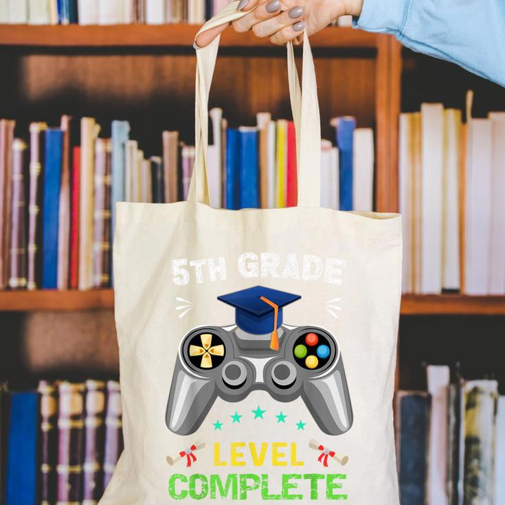 5th Grade Level Complete Gaming Graduation Class 2023 Gamer Canvas Tote Bag