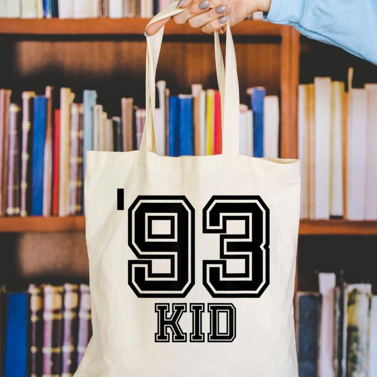 '93 Kid Perfect Vintage Retro Nostalgia Gear For Year 1993 Canvas Tote Bag