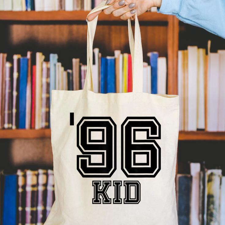 '96 Kid Perfect Vintage Retro Nostalgia Gear For Year 1996 Canvas Tote Bag