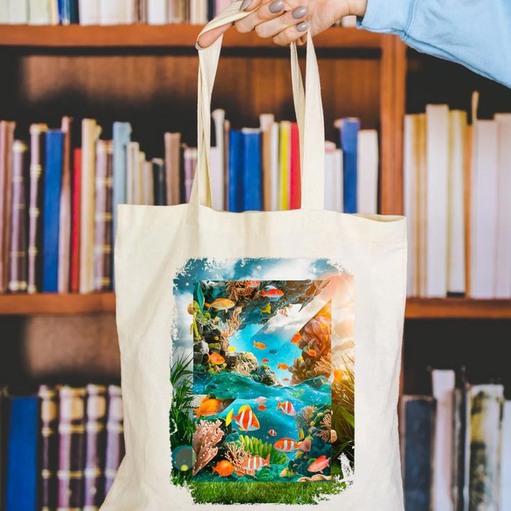 Aqua In The Skies Frutiger Aero Canvas Tote Bag Aqua In The Skies Frutiger Aero Canvas Tote Bag
