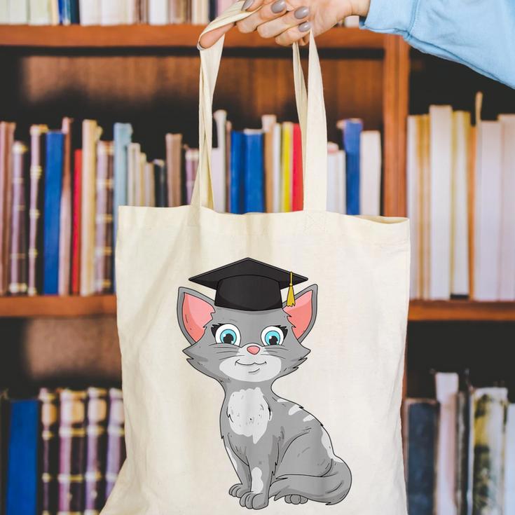 Bachelor Master Cats Graduation 2026 Graduate Canvas Tote Bag