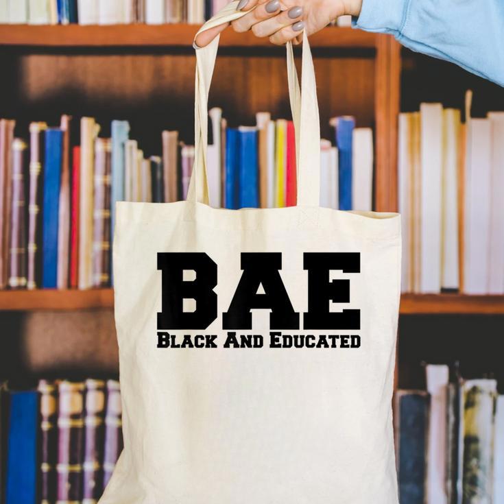 BAE And Educated Black History Month Graduation Canvas Tote Bag