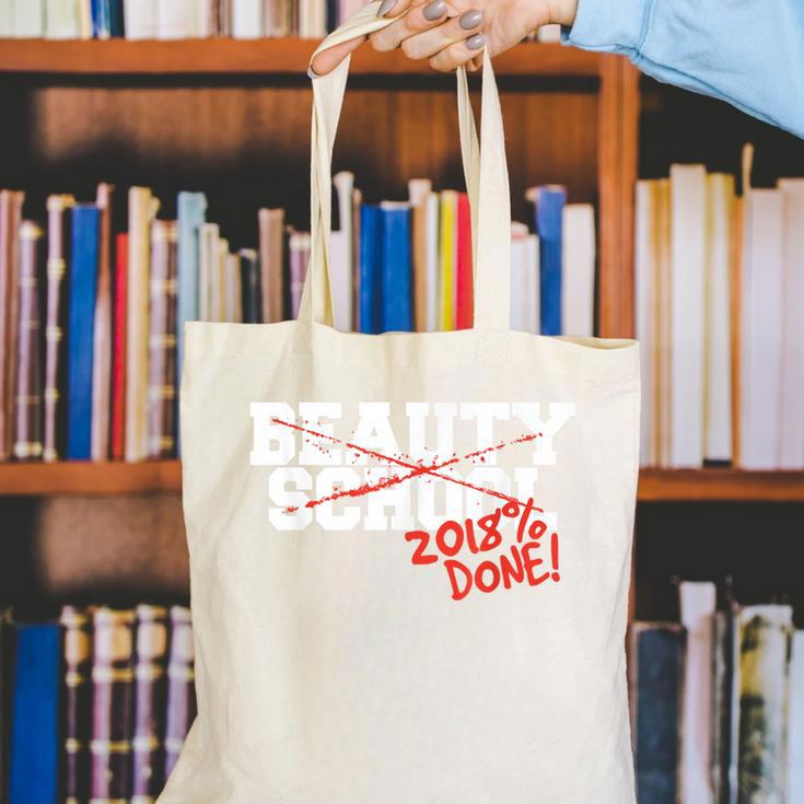 Beauty School Graduation Class Of 2018 Canvas Tote Bag