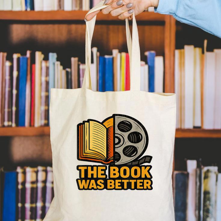 Book Love Scene The Book Was Better Bookworm Vibes Canvas Tote Bag Book Love Scene The Book Was Better Bookworm Vibes Canvas Tote Bag