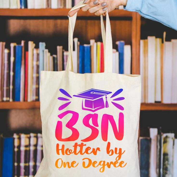 BSN Graduation Bachelors Science In Nursing 2023 Nurse Canvas Tote Bag