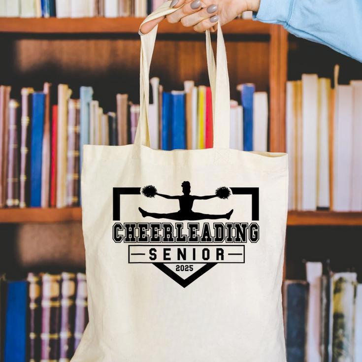 Cheerleading Senior Night Cheer Senior 2025 Graduation 30 Canvas Tote Bag