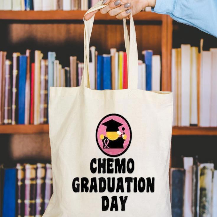 Chemo Graduation Day Victory Support Shirt Canvas Tote Bag