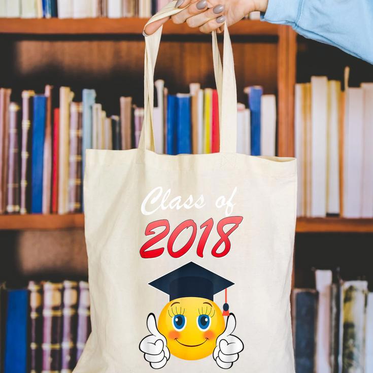 Class Of 2018 Graduation Grad For Her Tee Shirt Canvas Tote Bag