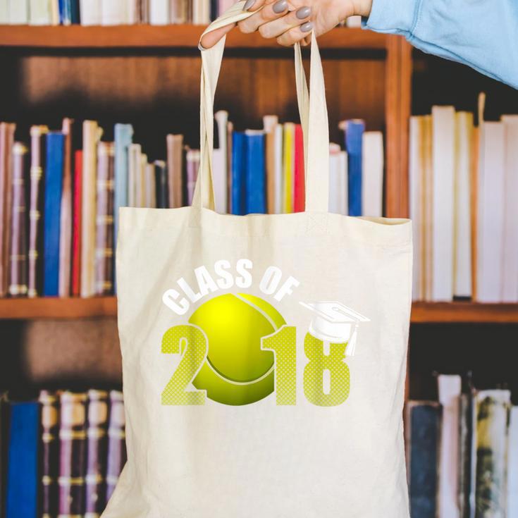 Class Of 2018 Shirts Graduation Senior Tennis Shirt Canvas Tote Bag