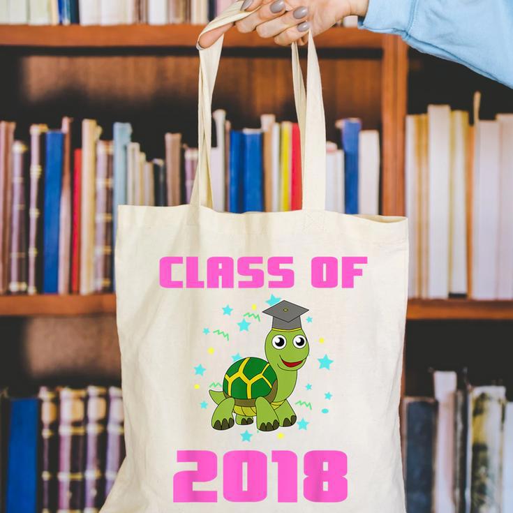 Class Of 2018 Turtle Shirt Graduation Kids Canvas Tote Bag