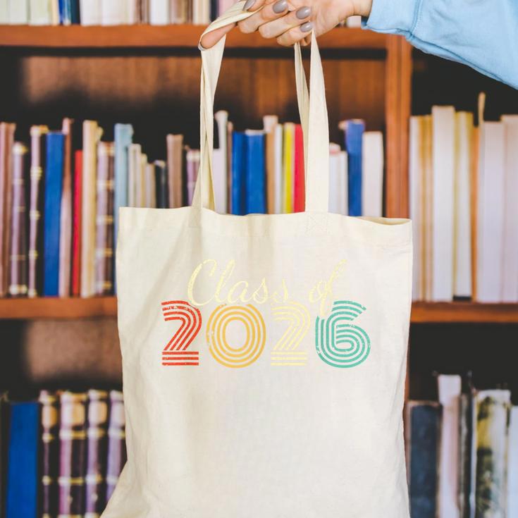 Class Of 2026 Senior Graduate 2026 Graduation Canvas Tote Bag