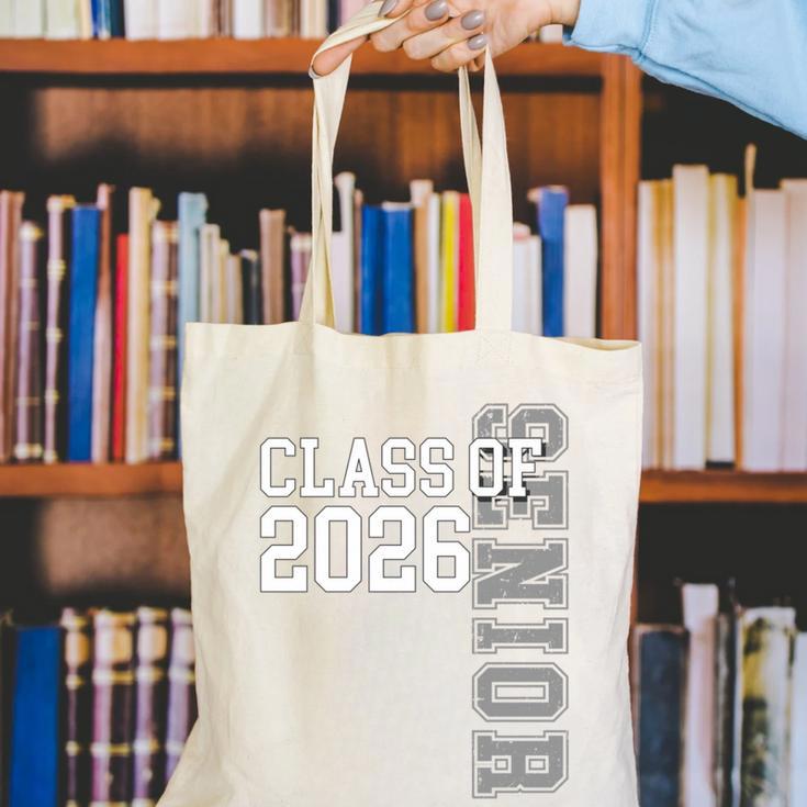 Class Of 2026 Senior 2026 Graduation 2026 Student Kids Canvas Tote Bag