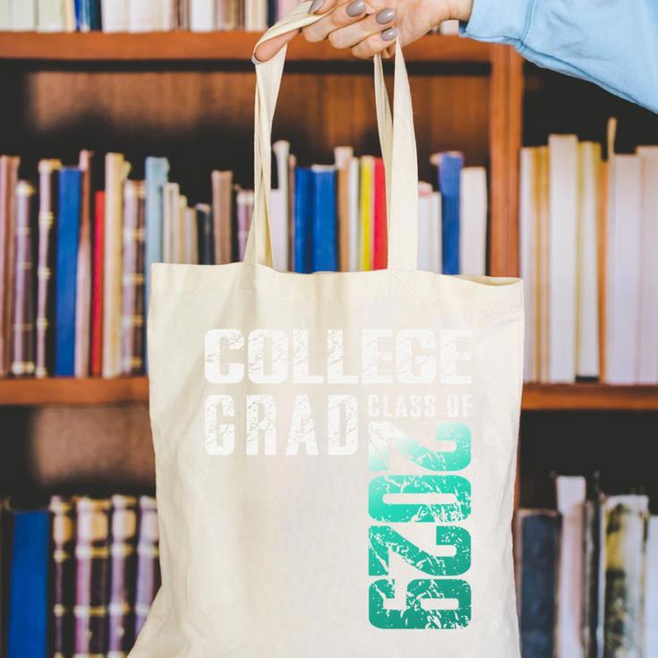 College Grad Class Of 2029 Graduation Canvas Tote Bag