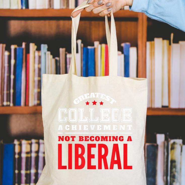 College Graduation For Conservatives Canvas Tote Bag