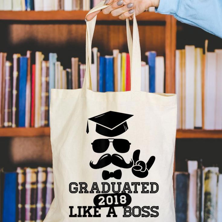 College High School Graduation Grad 2018 Shirt Canvas Tote Bag