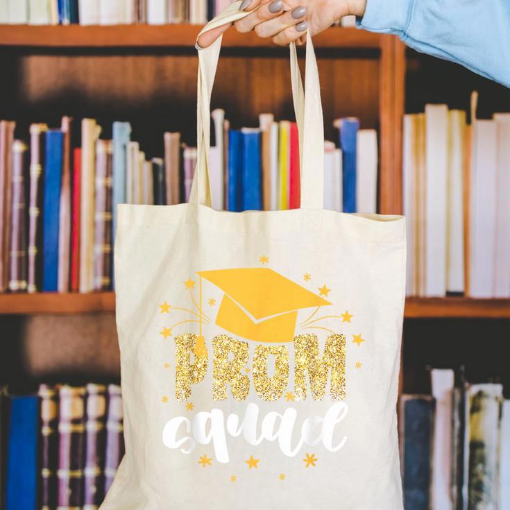 Cool Prom Squad 2025 Prom Graduation Party Matching 2025 Canvas Tote Bag