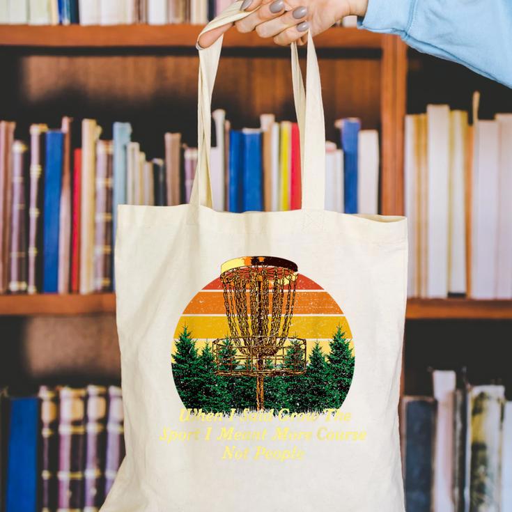 More Course Not People Disc Golf Introvert Golfer Antisocial Canvas Tote Bag More Course Not People Disc Golf Introvert Golfer Antisocial Canvas Tote Bag