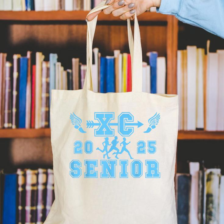Cross Country Senior Night Senior 2025 Graduation Party 25 Canvas Tote Bag