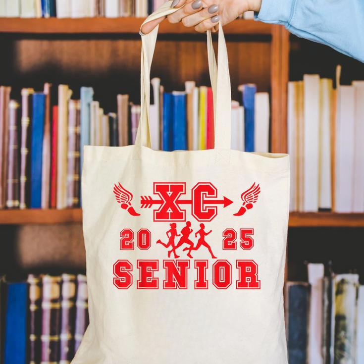 Cross Country Senior Night Senior 2025 Graduation Party 5 Canvas Tote Bag