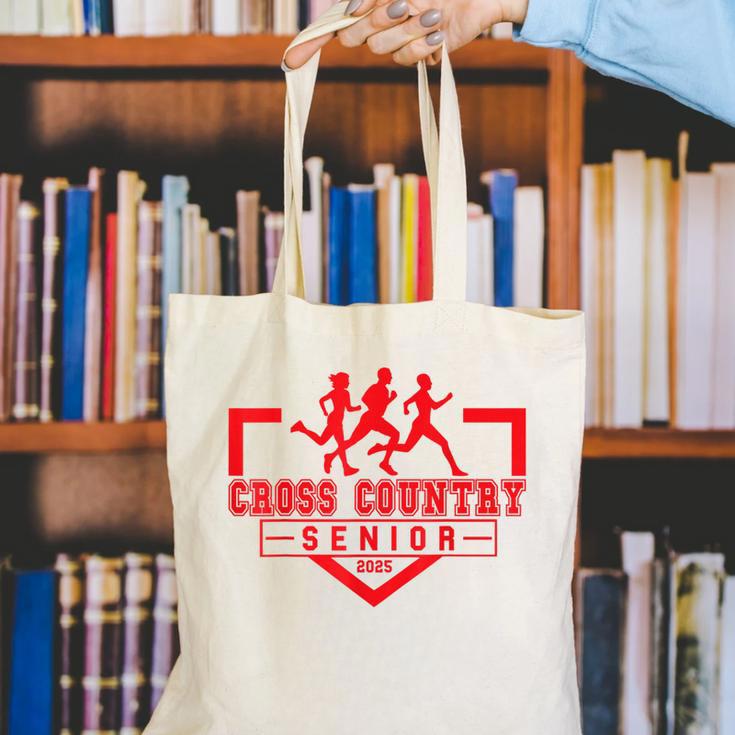 Cross Country Senior Night Senior 2025 Graduation Party 8 Canvas Tote Bag