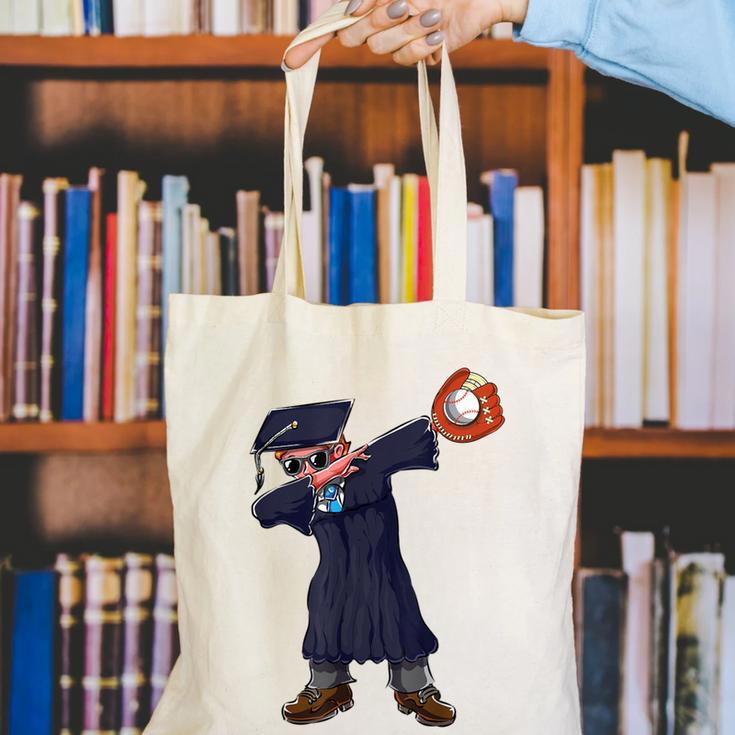 Cute Dabbing Kid Elementary School Graduation Baseball Canvas Tote Bag