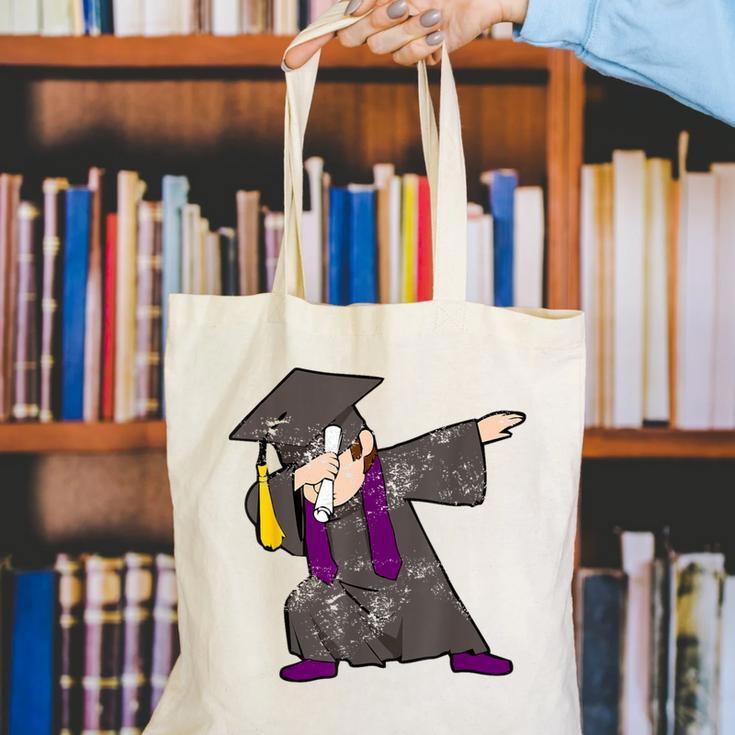 Dabbing Graduate For Graduation Men Dab CuteShirt Canvas Tote Bag