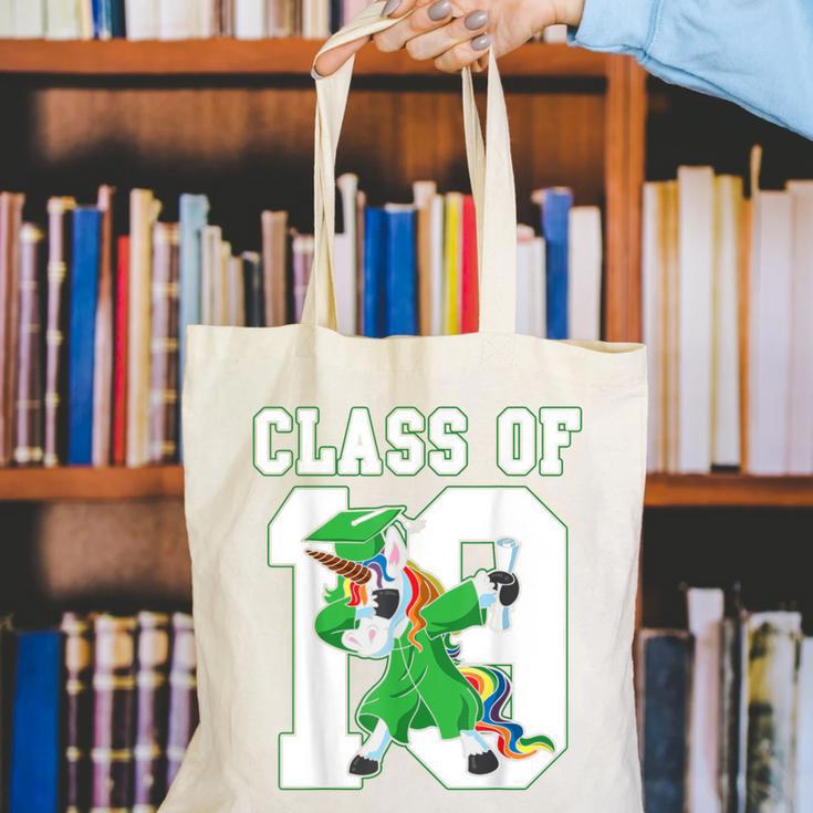 Dabbing Graduation Class Of 2019 Dabbing Unicorn Tee Canvas Tote Bag