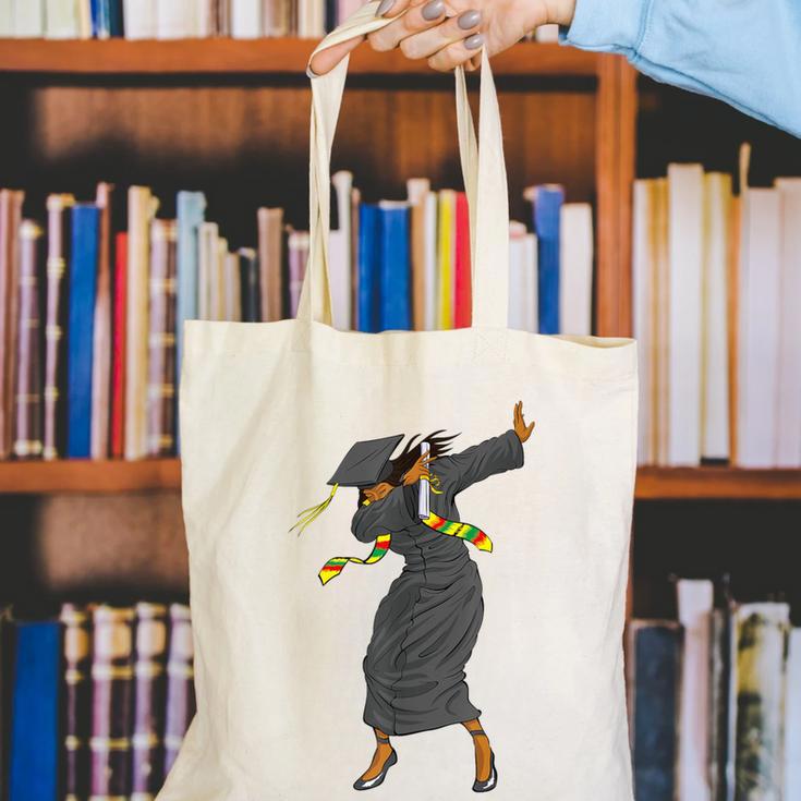 Dabbing Graduation Class Of 2025 Women History Month Canvas Tote Bag
