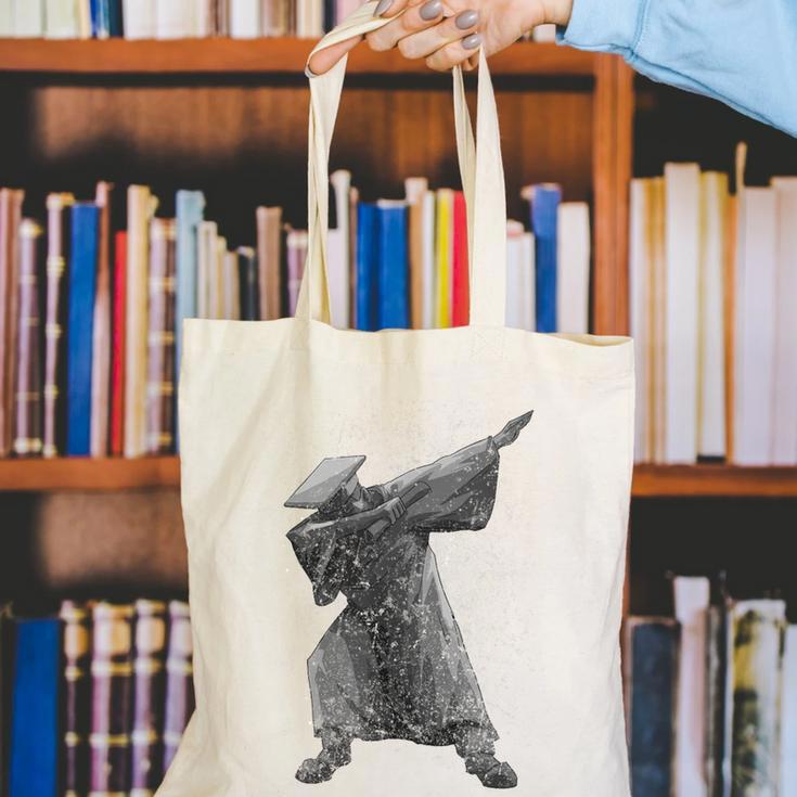 Dabbing Graduation Shirt GraduationShirt For Women Men Canvas Tote Bag
