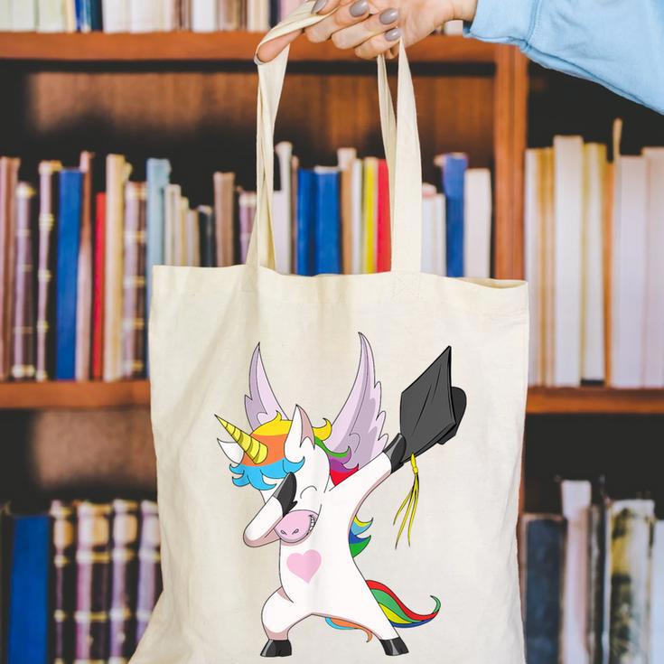 Dabbing Unicorn Graduation Class Of 2019 Women Canvas Tote Bag