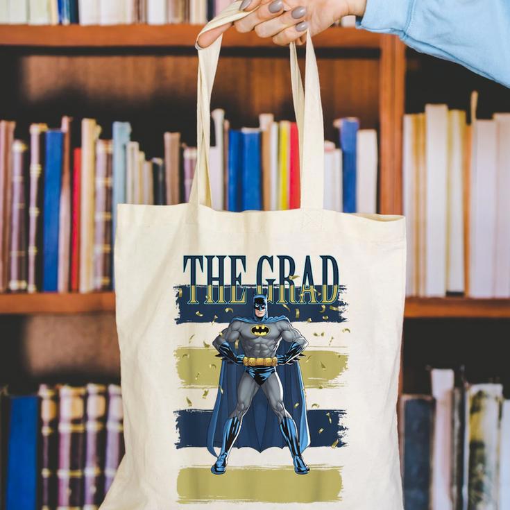 DC Comics Graduation Batman The Grad Power Stance Canvas Tote Bag