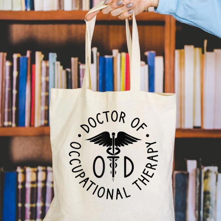 Doctor Of Occupational Therapy Therapist OTD Graduation Canvas Tote Bag