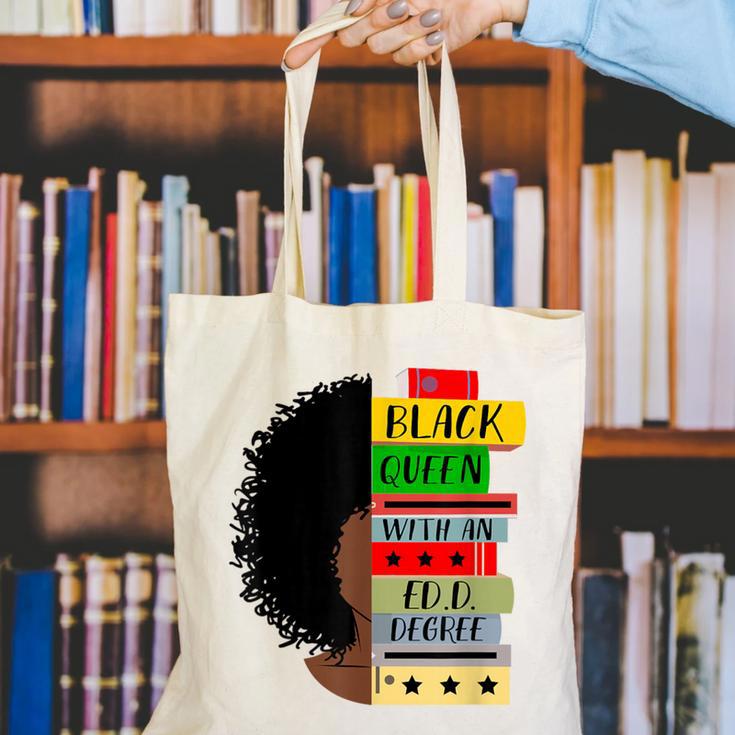 EdD Doctor Of Education Book Degree Doctorate Graduation Canvas Tote Bag