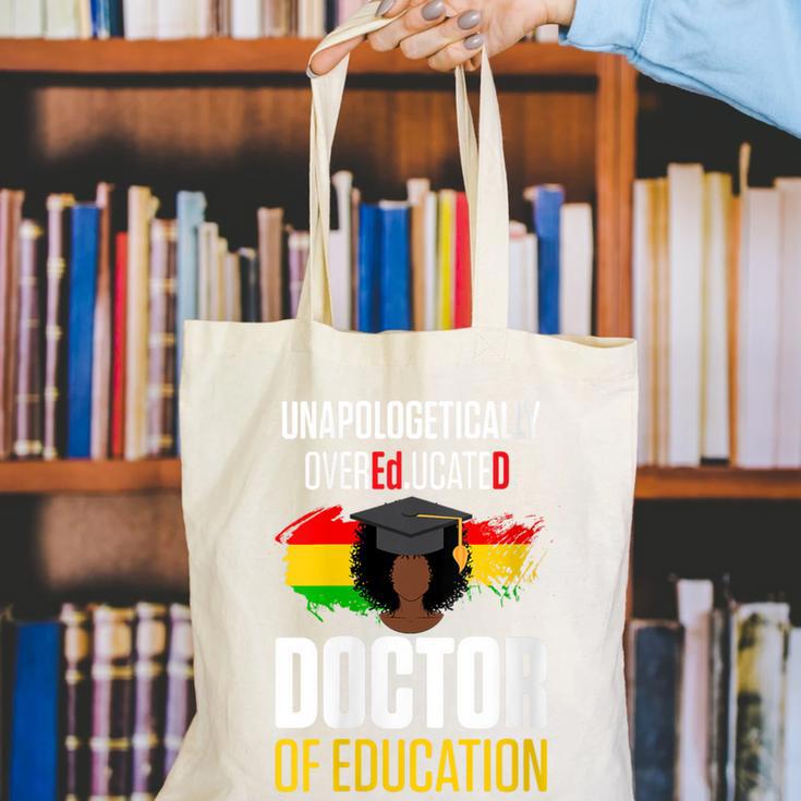 EdD Doctor Of Education Educated Doctorate Graduation Canvas Tote Bag