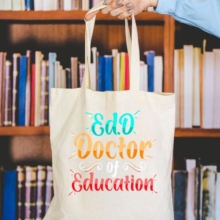 EdD Doctor Of Education Inspiring Doctorate Graduation Canvas Tote Bag