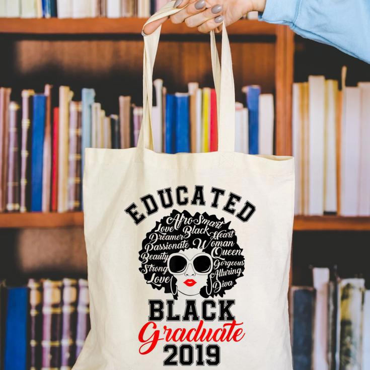 Educated Graduate 2019 Graduation CuteShirt Canvas Tote Bag
