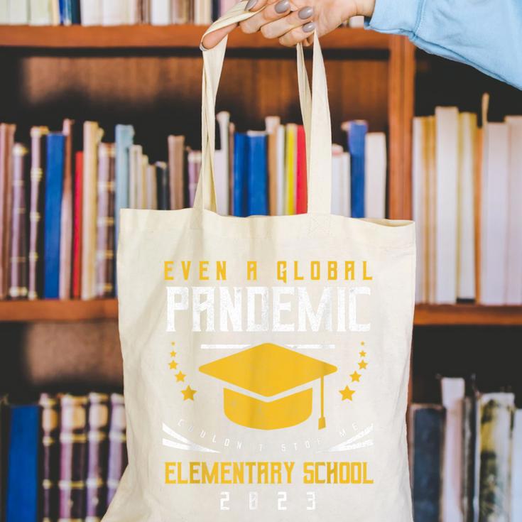 Elementary School 2023 Degree Graduation Graduate Canvas Tote Bag