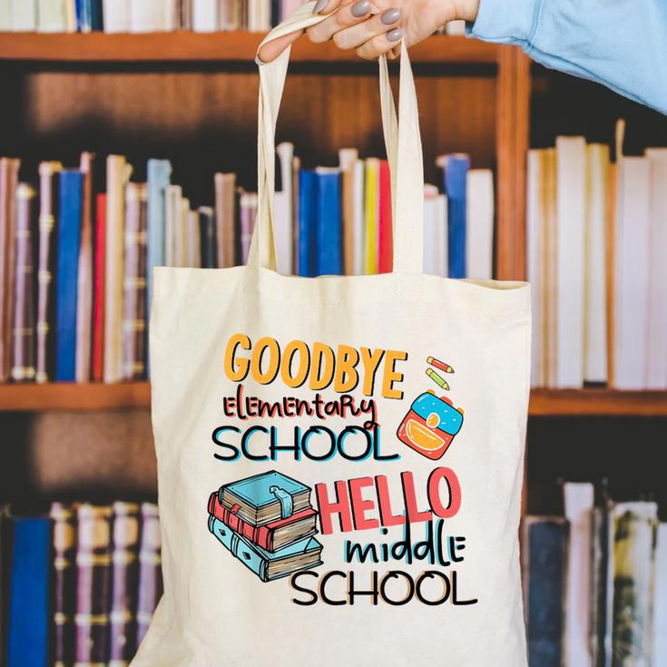 Elementary School End Of Year Graduation Middle Canvas Tote Bag