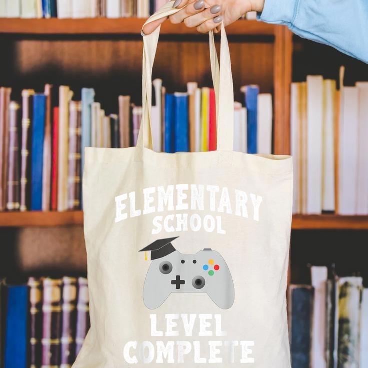 Elementary School Graduation Gamer Graduate Canvas Tote Bag