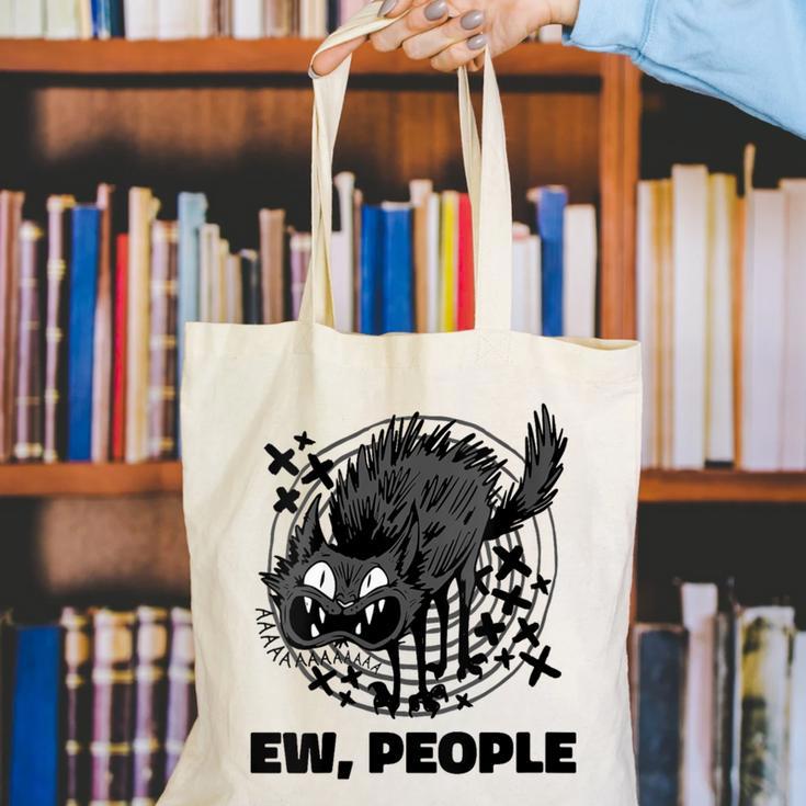 Ew People Introvert Cat Lover Crazy Cats Lady Canvas Tote Bag Ew People Introvert Cat Lover Crazy Cats Lady Canvas Tote Bag