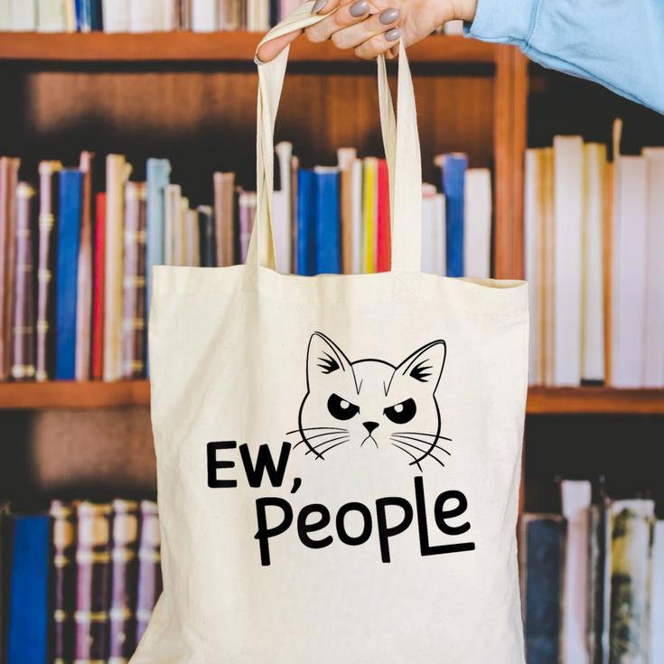Ew People Introverts Stay Home Socially Awkward Canvas Tote Bag Ew People Introverts Stay Home Socially Awkward Canvas Tote Bag