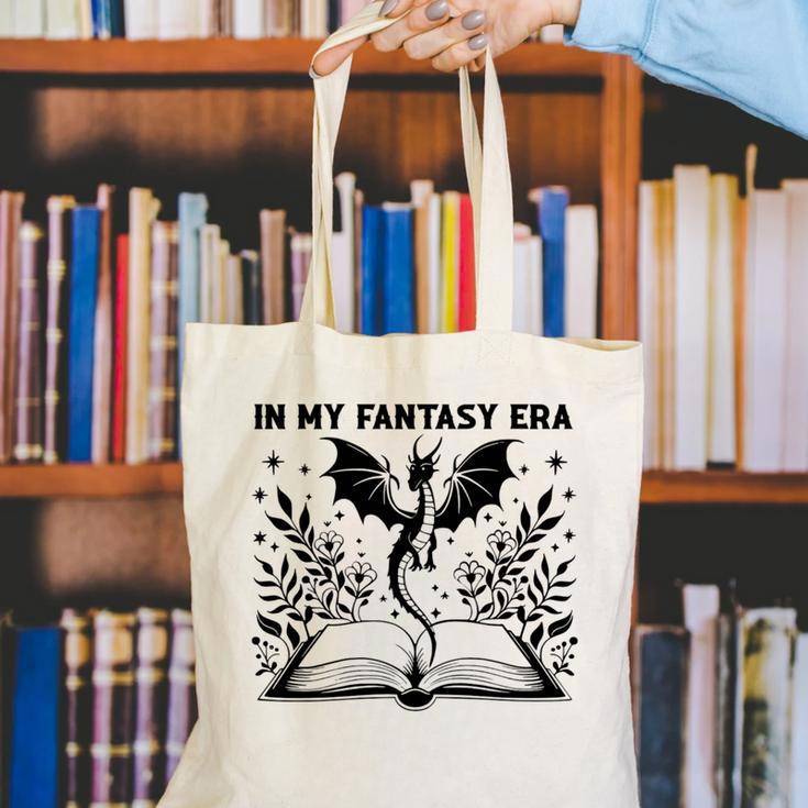 In My Fantasy Era Book Lover Tee Premium Tri-Blend Canvas Tote Bag