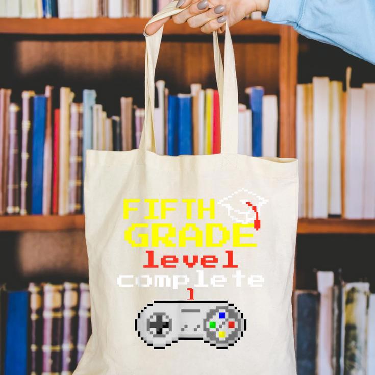 Fifth Grade Graduation Video Game Shirt Canvas Tote Bag