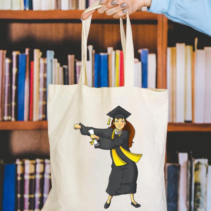 Flossing Graduation Class Of 2019 Women Canvas Tote Bag